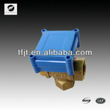 CWX-1.0 3 way 1 inch brass ball valve 2NM